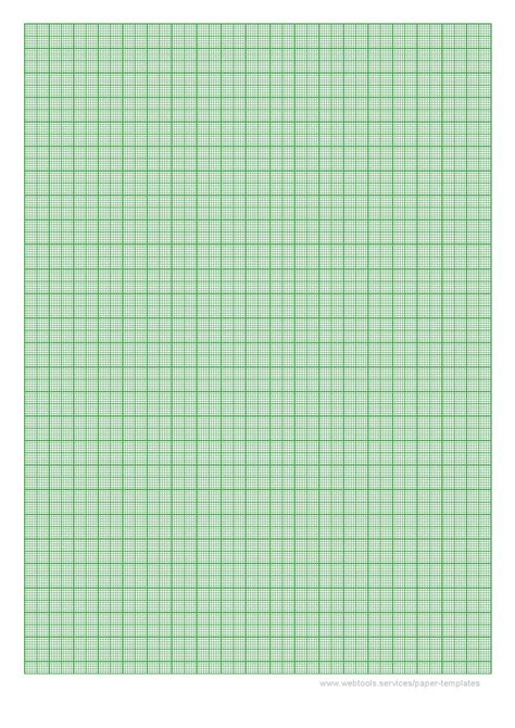 Printable 12 Cm Green Graph Paper For A4 Paper