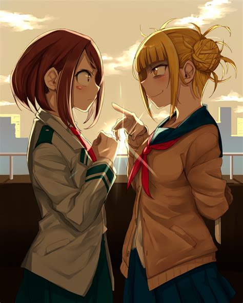 Boku No Hero Academia Himiko Toga Ochako Uraraka Personajes De