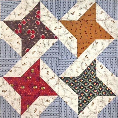 Double Friendship Star Quilt Pattern Quilt For Lovers Bringing News To