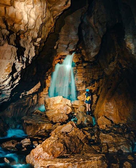 Exploring Underground Waterfalls And Rivers In The Venado Caves