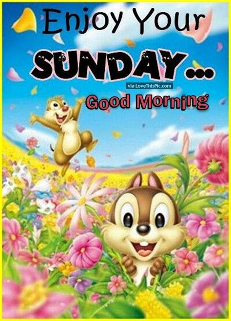 Happy Sunday Morning Cartoon Images