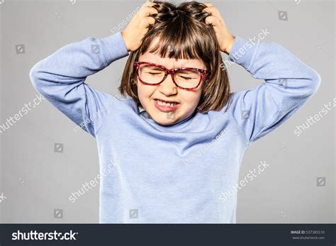 Child Pulling Hair Images Stock Photos And Vectors Shutterstock
