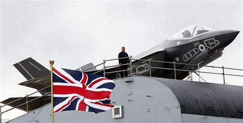 Hms Queen Elizabeth Floated Out Of Rosyth Dock For The First Time