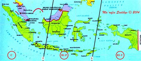 Gambar Peta Pembagian Waktu Di Indonesia Sekarang Imagesee