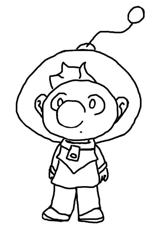 Pikmin Coloring Pages Coloring Home