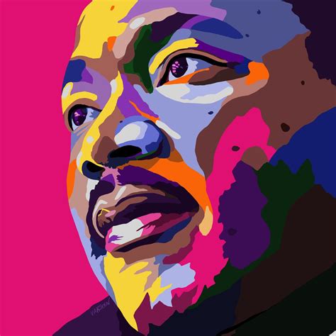 DREAM Dr Martin Luther King Jr Inspired Art Pop Art Prints Civil Rights