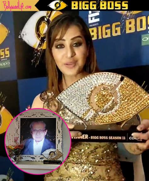 Bigg Boss 11 Winner Shilpa Shinde Dedicates Win To Late Father View Pic Bollywood News