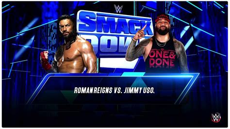 WWE Smackdown Tribal Court Roman Reigns Solo Sikoa Destroys The