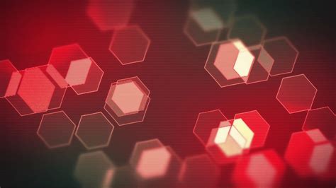 Technological Abstract Hexagonal Motion Background