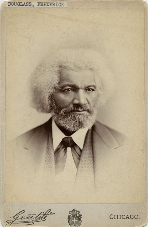 Chicagohistorymuseum Portrait Of Frederick Douglass Abolitionist Leader And Statesman Chicago