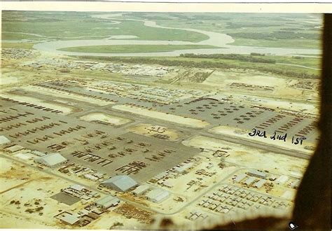 Danang Air Base Showing Locations Of A Helicopter Assault Battalions