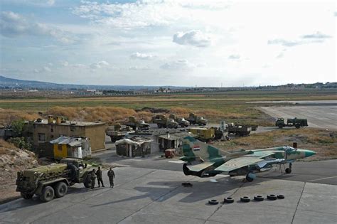 A Mig 23 In Syria Hama Air Base Syrian Civil War Russian Air Force