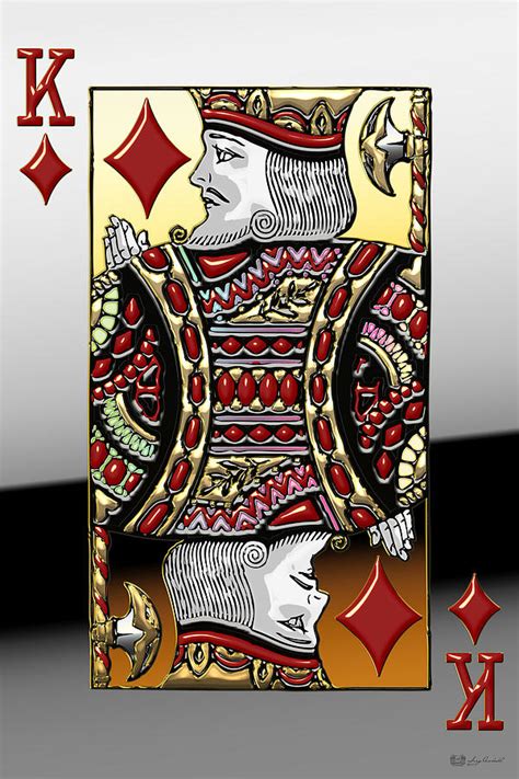 An example of this is where you may have been working for a promotion, but now there is just too much work to handle. King of Diamonds Digital Art by Serge Averbukh