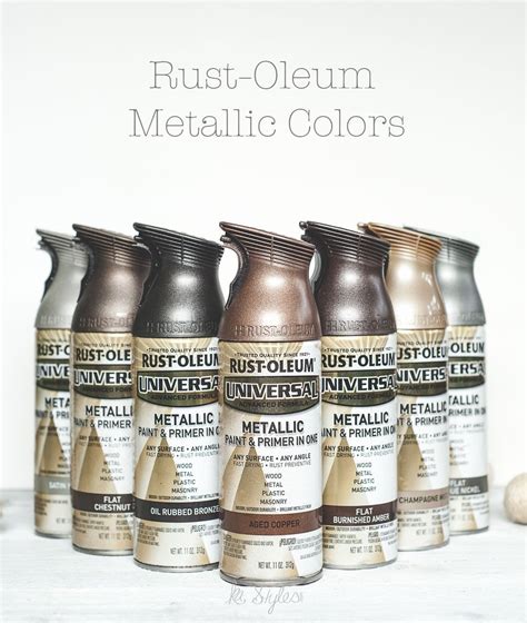 Rust Oleum Metallic Spray Paints Spraypainting Rust Oleum Metallic Spray Paint Colors In