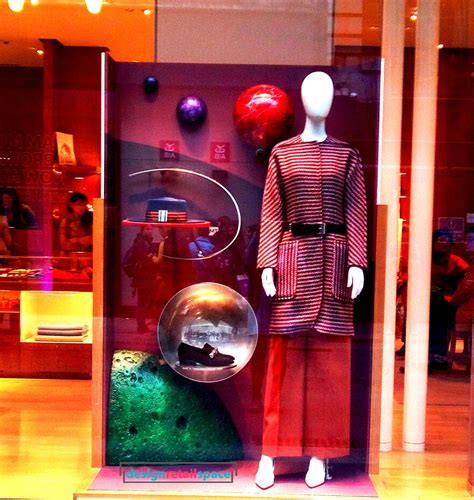 Hermes Window Display Exploring The Planets Orbiting Around The