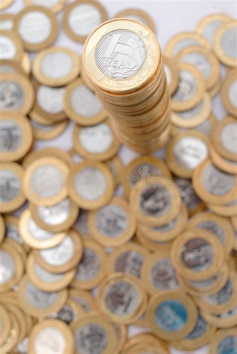 Brazilian Coins Stock Photo Image Of Earn Coin Income 5102564