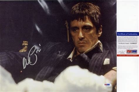 Lot Detail Al Pacino Signed 11x14 Scarface Photo Psa
