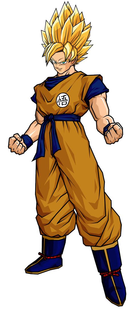 Goku Saiyan Saga Ssj By Xxarminxx On Deviantart