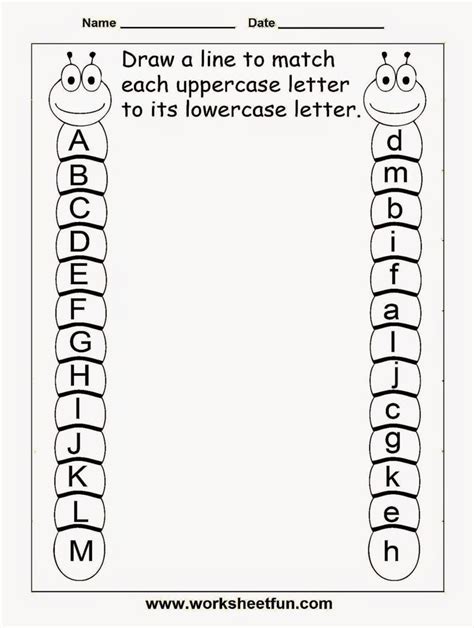 Free Printable Preschool Kindergarten Worksheets

