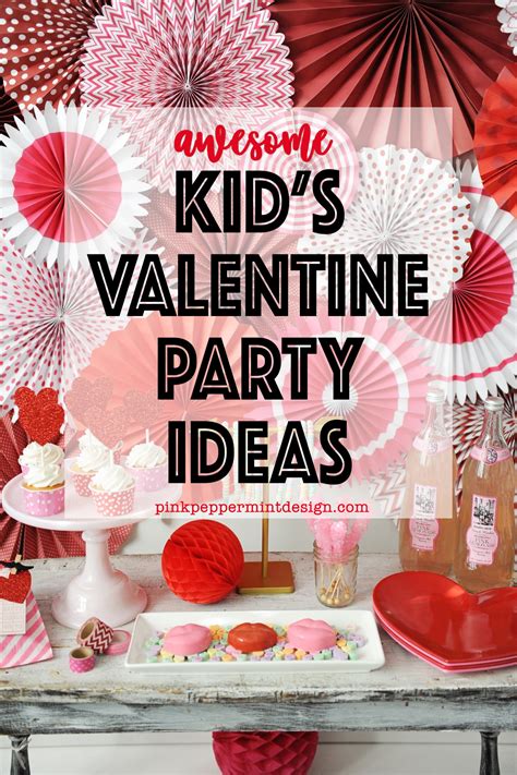 11 Valentine Party Themes For Kids Valentine Card Party Pink