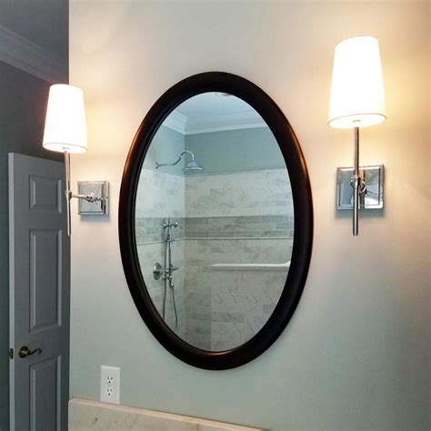 oval bathroom vanity