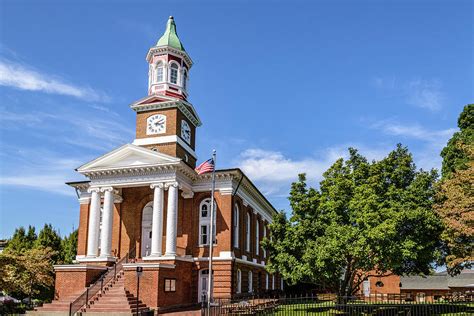 Culpeper County Courthouse Culpeper Virginia Photograph By Mark
