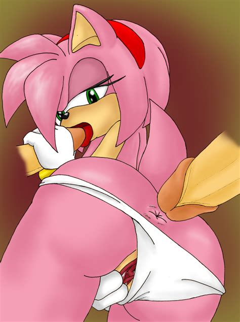 Rule 34 Amy Rose Anthro Anus Ass Clothes Color Female Fur Furry