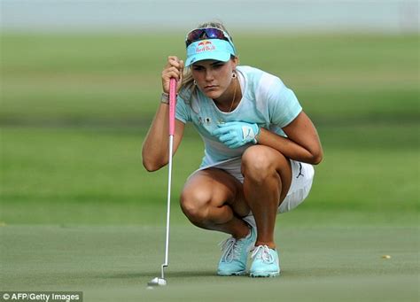 Lexi Thompson Topless On Golf Digest Magazine Cover Daily Mail Online