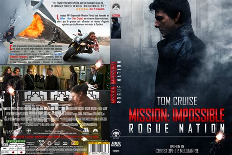 Jaquette Dvd De Mission Impossible Rogue Nation Custom Cinéma Passion