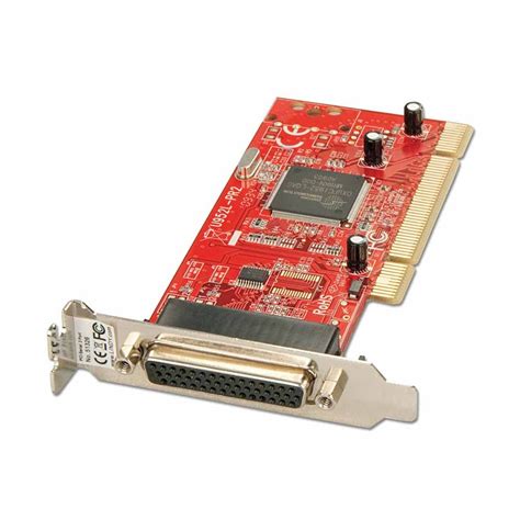 2 Port Low Profile Serial Rs 232 Card Pci From Lindy Uk