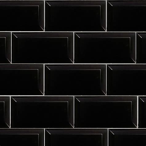 The subway tile trend is strong and popular, especially in beveled subway tiles are a quirky alternative to the classical type, one which gray subway tiles. Subway Black 10cm x 20cm Wall Tile - FYLDE TILES