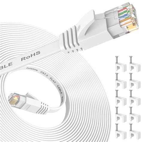 Buy Folishine Ethernet Cable 25 Ft Cat 6ecat6 Ethernet Cable High