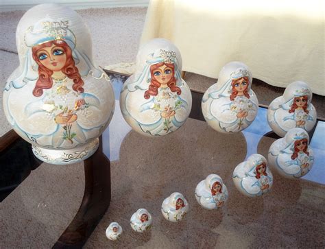 russian doll wedding brides 10 set ebay