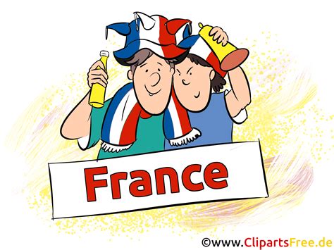 Einfach den jeweiligen link aufrufen und das bild auf der sich öffnenden seite ausdrucken. Frankreich Fussball EM WM Clipart-Grafik kostenlos