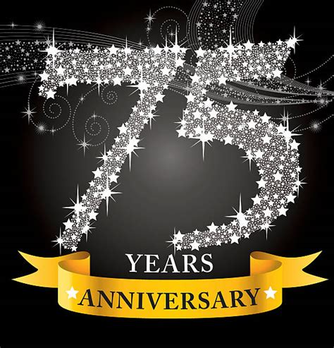 870 75th Anniversary Stock Illustrations Royalty Free Vector Graphics