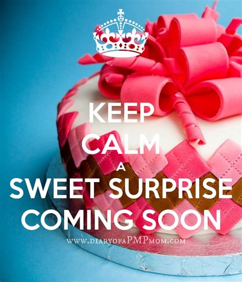 A Sweet Surprise Coming Soon Diary Of A Pmp Mom