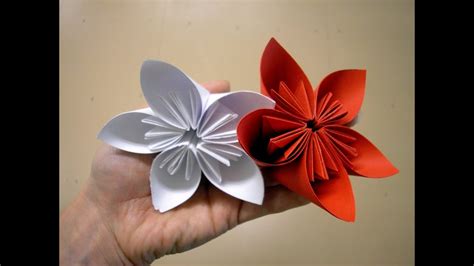 Gorgeous Origami Flowers For Beginners Youtube