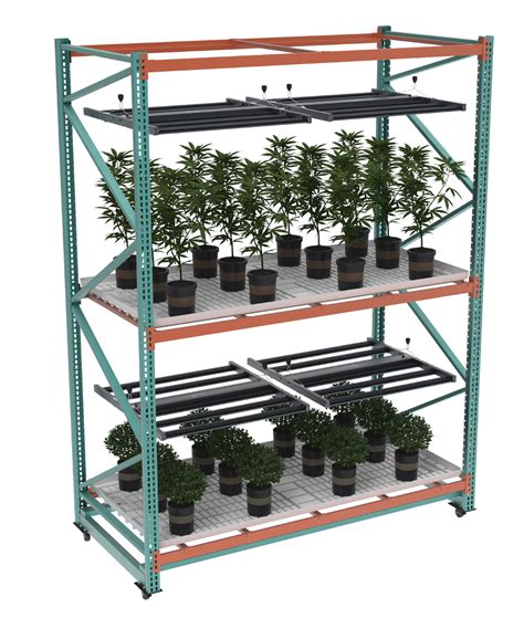 Vertical Grow Racks Hydroponics Vertical Farming Systemsolution