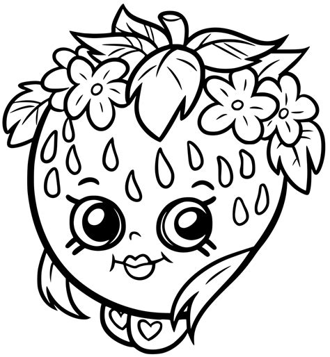 Free printable coloring, drawing pages for everyone. Pin af PSKPedia.com på Shopkins Coloring Pages | Malebøger ...