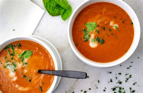 Easy Instant Pot Tomato Soup — Pearls And Sneakers