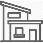 Modern Loft Icon Apartment Icons Extensions Building