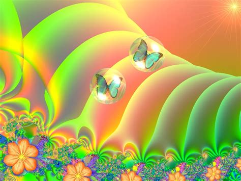 Spring Colorful Flowers Leaves Rainbow Twitter Backgrounds