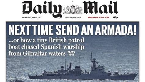 El Daily Mail Sobre El Incidente En Gibraltar La Próxima Vez