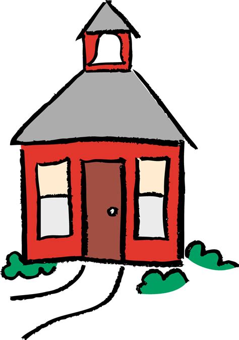 School House Red Schoolhouse Clipart 3 Wikiclipart