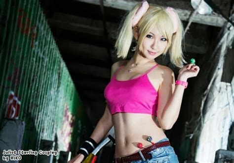 Celebrities Juliet Starling Cosplay Lolipop Chainsaw Game