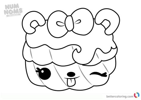 Num noms coloring pages series 3 lemony glaze free template. Maple Sugars fromNum Noms Coloring Pages Series 3 - Free ...