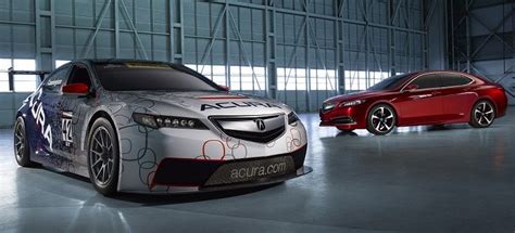 Acura Tlx Gt Race Car Unveiled At North American International Auto