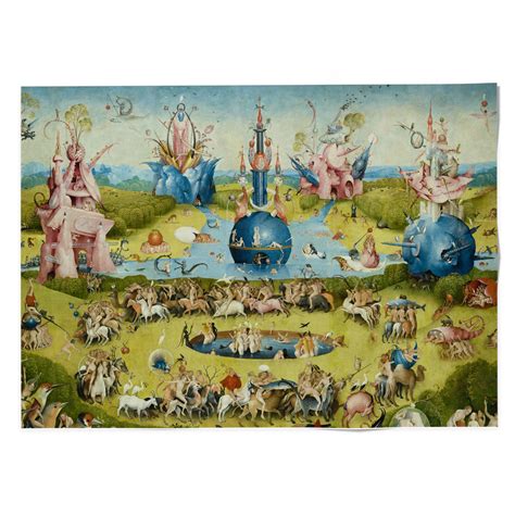 Hieronymus Bosch Garden Of Earthly Delights Poster Poster For Sale By