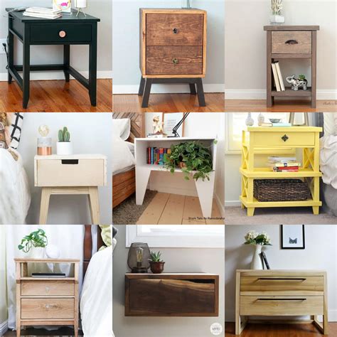 Diy Bedside Cabinet Plans