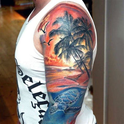 100 Inspirational Palm Tree Tattoos And What They Symbolize